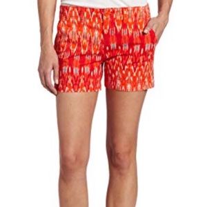 Calvin Klein Orange Aztec Print Shorts